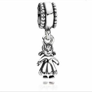 Pandora Girl Dangle Charm